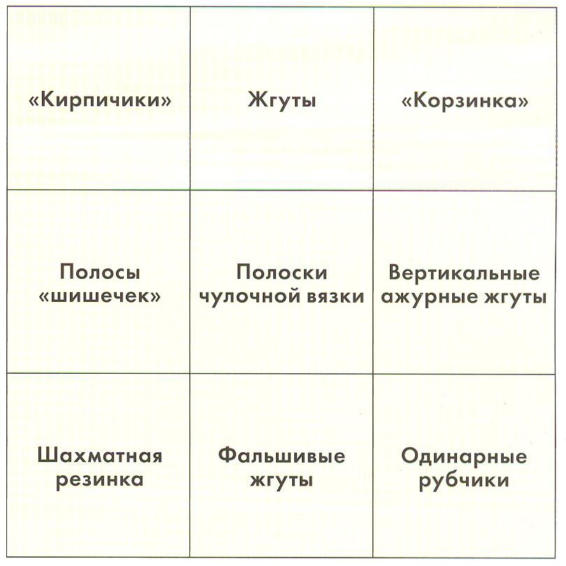 Схема сборки квадратов передней и задней стороны чехла