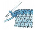 Обработка изделия вязанного крючком